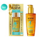 ロレアル パリ ヘアオイル ピュア セラム 無香料 洗い流さない トリートメント(100ml)【エルセーヴ】