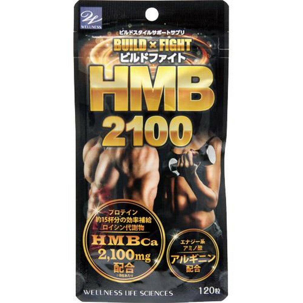 ビルドファイト HMB2100(120粒)【ウェルネスジャパン】