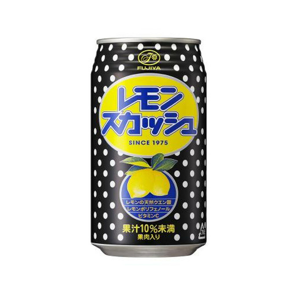 不二家 レモンスカッシュ 缶(350ml*24本)【不二家】