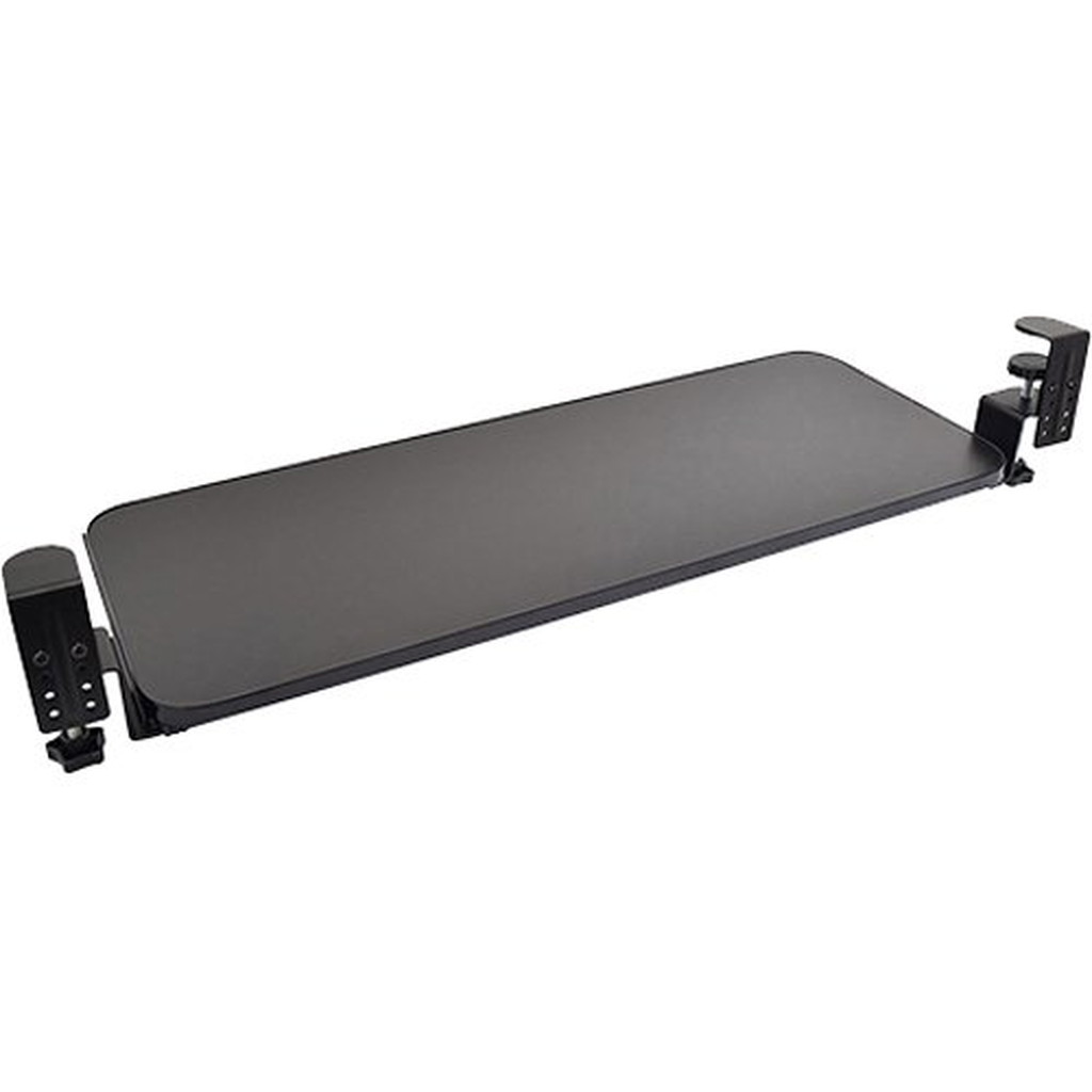 サンコー 後付けできるデスク収納 スライド式キーボードトレイ2SCTAKTBK(1個)