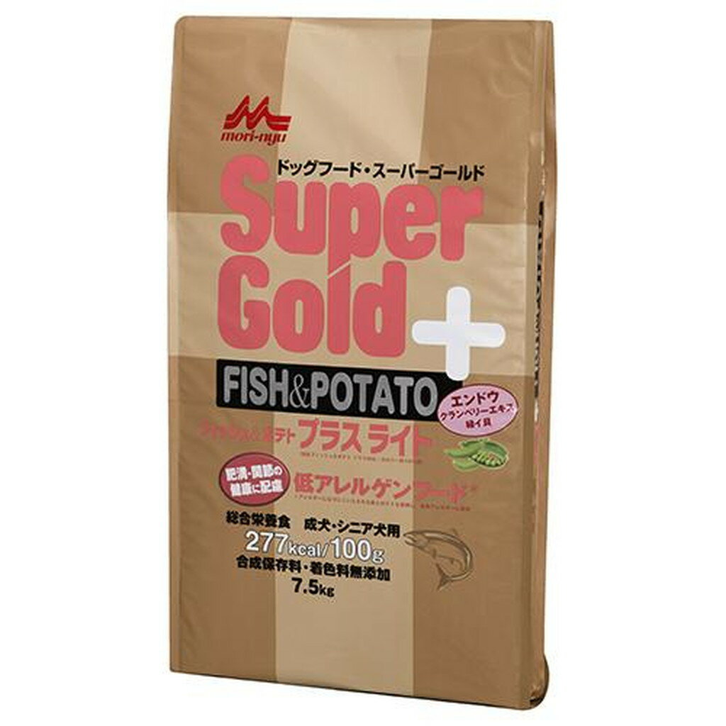 フィッシュ＆ポテトプラス ライト 肥満・関節の健康に配慮(7.5kg)[ドッグフード]