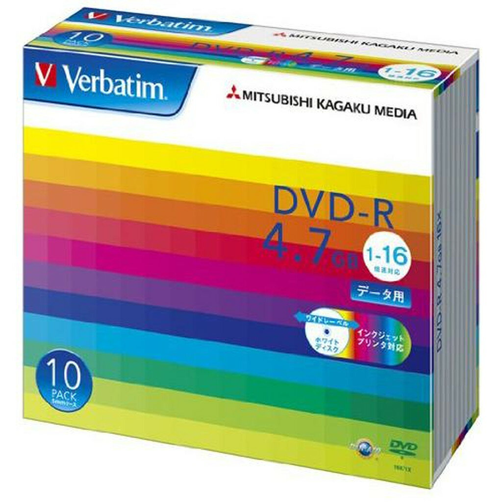 С٥ DVD-R 1Ͽǡ 4.7GB 1-16® DHR47JP10V1(10)ڥС٥