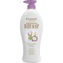 フルッセル ダブルモイスチャーボディソープ ココナッツ(1000ml)