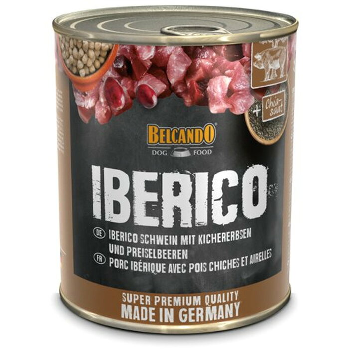ベルカンド イベリコ豚 ひよこ豆とリンゴンベリー(800g*6缶入)【BELCANDO】