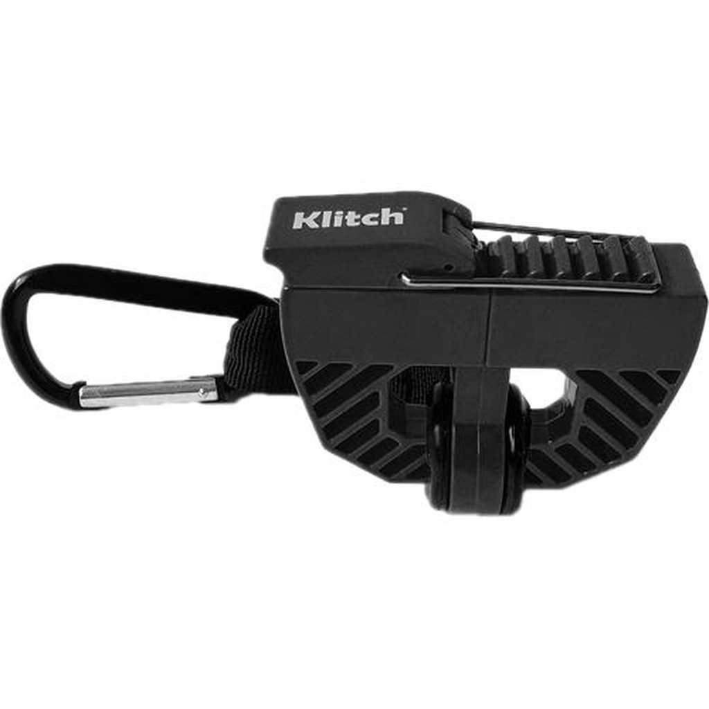 クリッチ Klitch シューズクリップ カラビナ付 KLITCH SPORTS ブラック KLSPT BK(1個)