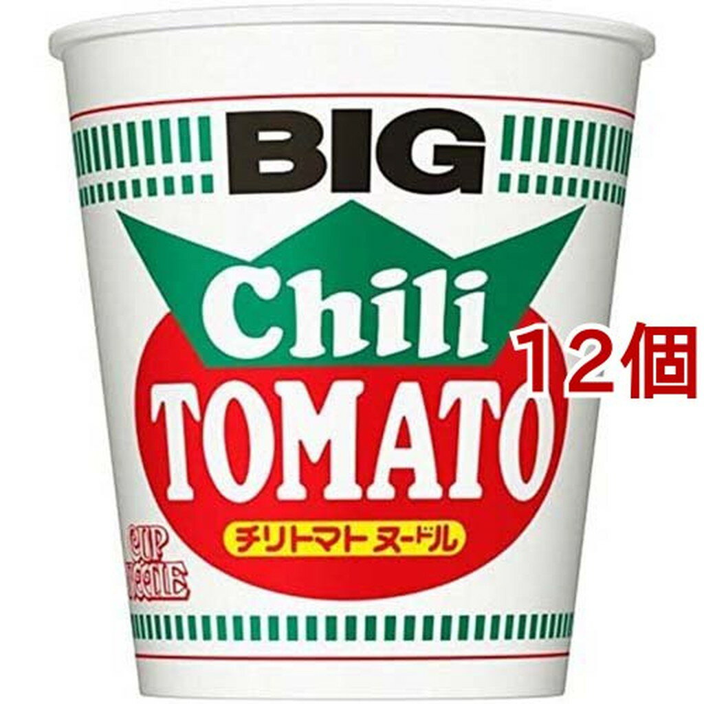 日清 カップヌードル チリトマトヌードル ビッグ(12コ)【カップヌードル】