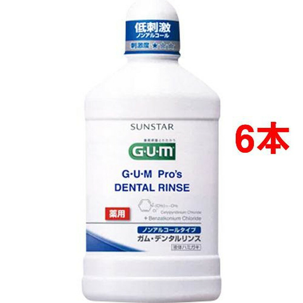 ࡦץ ѥǥ󥿥  Υ󥢥륳(500ml*6ܥå)ڥ(GUM)