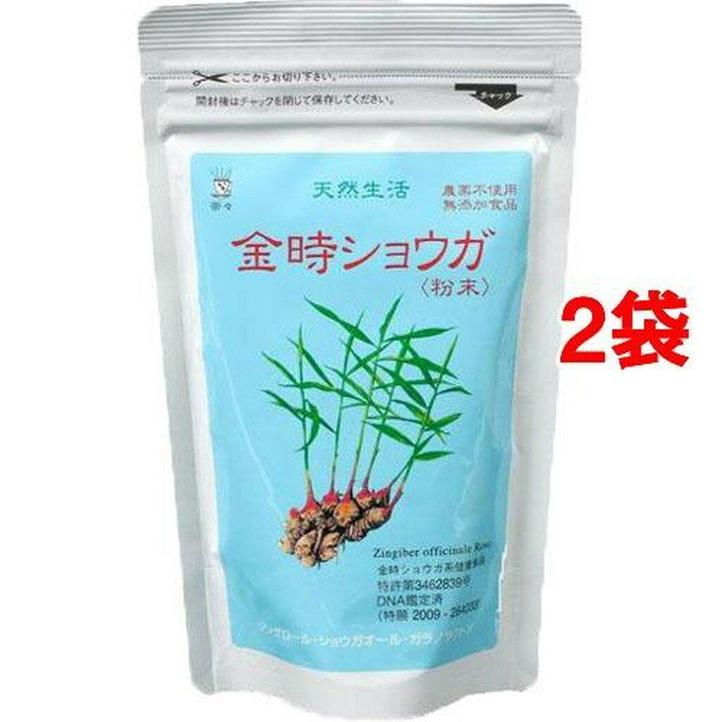 金時ショウガ 粉末(100g*2袋セット)【茶々】