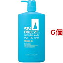 シーブリーズ リンスインシャンプー ジャンボサイズ(600ml*6個セット)【シーブリーズ】