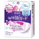 ウィスパー 1枚2役Wガード 女性用 吸水ケア 15cc(32枚入*3袋セット)【ウィスパー】