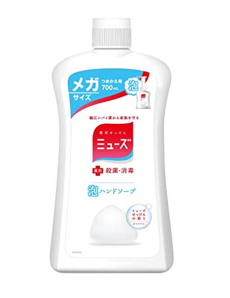 ミューズ 泡ハンドソープ せっけんの香り オリジナル つめかえ用 メガサイズ(700ml)【ミューズ】