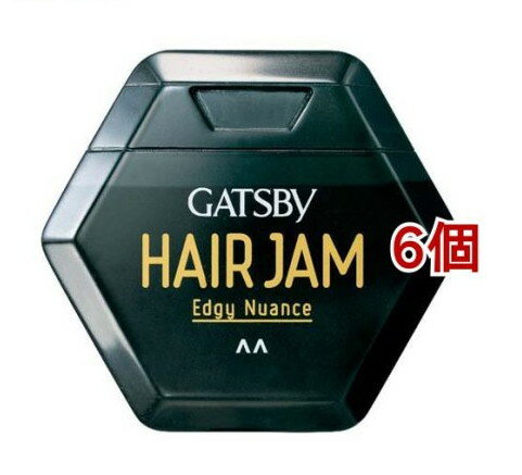 ギャツビー ヘアジャム エッジィニュアンス(110ml*6個セット)【GATSBY(ギャツビー)】