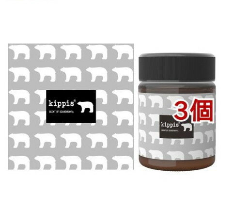 キッピス 髪と肌のトリートメントワックス 心やすらぐ森とハーブの香り(40g*3個セット)【kippis(キッピス)】[ヘアケア ヘアワックス トリートメント]
