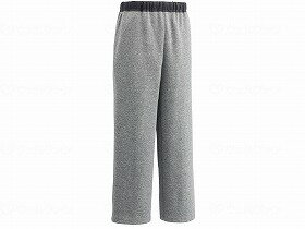 紳士おしりスルッとニットパンツ/ライトグレー/LL ケアファッション 89593-13