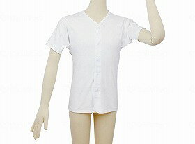 テイコブ らくホック肌着 半袖 紳士用/ホワイト/L 幸和製作所 UN03G-L