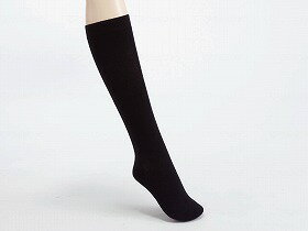 ケアサポート　ソックス/ブラック/S-M ケアメディックス 540440