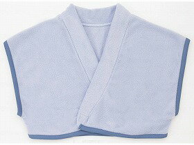 フリースおやすみベスト/ブルーグレー/フリー 神戸生絲 96