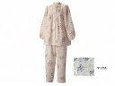 長袖パジャマ(婦人セット)秋冬用/サックス/L グンゼ TB2827(4)