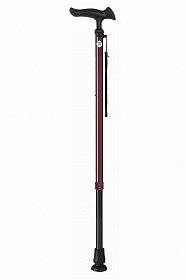 商品名 &nbsp;かるがもE22　伸縮/レッド/- フジホーム WB5127　送料込！ &nbsp;商品説明 身長の高い方に対応できるステッキが少ない中、身長197cmの方まで対応できるよう設計しました。シャフトは安定性抜群の太めサイズ（直径22mm）。斜めから突いても安定感のあるDX先ゴムを採用。○手に優しく握りやすいグリップ　右手左手どちらの手にもなじむ握りやすく疲れにくいオリジナルグリップ。　また、握った際指にかかるストレスを軽減させる為、グリップの首元を細くしたスレンダーネックを採用しました。○斜めからついても安定感のあるDX先ゴムを採用　先ゴムの角度が接地面に合わせて変わるので、地面を突いたときに安定感があります。○サイズ：約79.0〜101.5cm伸縮 10段階調節（2.5cmピッチ）○シャフト径：（上管）22mm、（下管）19mm○対応身長：約150〜197cm○先ゴム：19mmDX重量：約330g材質：材質○グリップ：ポリプロピレン○シャフト：アルミニウム○ストラップ：ナイロン○先ゴム：合成ゴム形状：容器包装等詳細：賞味期間：使用方法：補足情報：--------------------******************カラー：レッド、ブラウン、ブラック サイズ：全長79 101.5cm（10段階調節） 材質： ・グリップ＝ポリプロピレン ・シャフト＝アルミニウム ・ストラップ＝ナイロン ・先ゴム＝合成ゴム 重量：約330g ●安定抜群の太めサイズ。 ●身長の高い方におすすめ。 ●手にやさしく握りやすいグリップ。 ●斜めから突いても安定感のあるDX先ゴムを採用。 ※交換用先ゴム（別売り）もございます。 「先ゴムNo.184」をご利用下さい。 ＊他の商品よりお届けに時間がかかります。 　 JANコード ・レッド　：4977626736797 ・ブラウン：4977626736803 ・ブラック：4977626736810