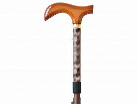 アイスピックステッキ　紳士/茶/- 株式会社 ワイズ ISP-M01