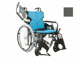 モダンBstyle 自走用 22インチ中・高床/チャコールグレー（NO.82）/座幅40-前座43cm カワムラサイクル KMD-B22-40-M