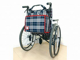 車いす用RAKUバッグ3/ダークネイビー/- 笑和 SR-700N