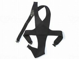 車いす用ベルト/黒/L 特殊衣料 4010