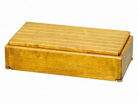 木製玄関台 S60W-30-1段/ライトブラウン/- アロン化成 535576