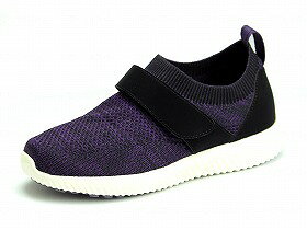 SaiSai ストレッチニットスニーカー WG110/パープル/M マリアンヌ WG110