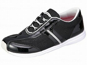 大人の運動靴02/ブラック/23.5 ムーンスター -