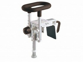 入浴グリップ［ユクリア］UB専用コンパクト脚付ショート S/モカブラウン/130 パナソニックエイジフリー..