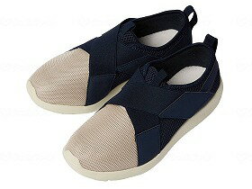 リハビリ支援シューズ3/ネイビー/24.0 竹虎 091414