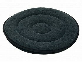 回転クッション　イージーターン/グレー/滑り止め付 ラックヘルスケア 03153005