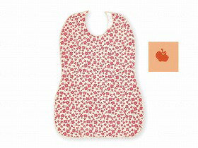 長持ちする大きなお食事エプロン/オレンジ/- フットマーク 403720