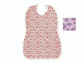 長持ちする大きなお食事エプロン/パープル/- フットマーク 403720