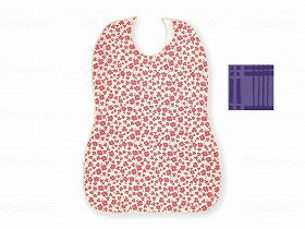 長持ちする大きなお食事エプロン/グレープ/- フットマーク 403720