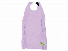 RAKU　エプロン　クリップ付/パープル/フリー 笑和 SR-300P