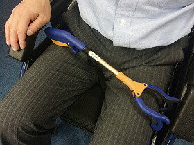 楽らくハンド　ミニタイプ/紺/- インタージェット JBS111-4D