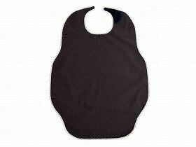 食事前掛 防水タイプ/ブラウン/- 特殊衣料 1060