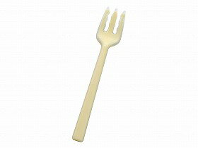 口あたりやさしいフォーク一体型/イエロー/ラージ フセ企画 KU-12Y