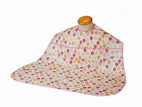 ソフラピレン エプロン しずく　ポケット付き/オレンジ/- 竹虎 102251