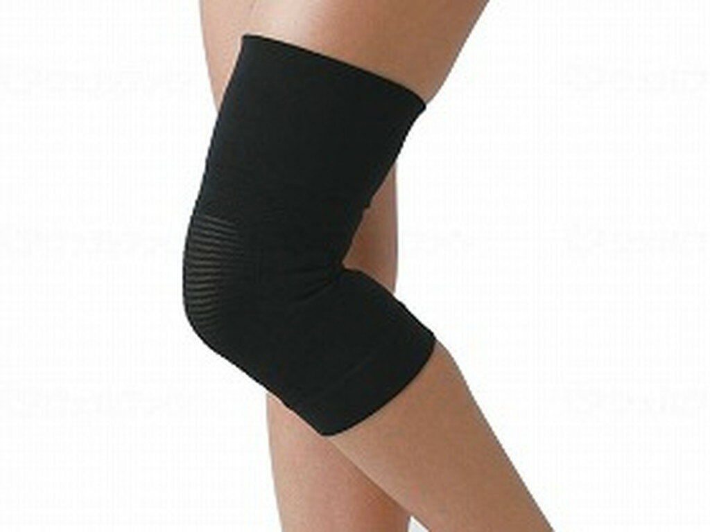 健脚　ひざサポーター（1枚入）/ブラック/M キンキ K-002　送料込！(4.0)