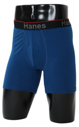 ヘインズ HANES H_CH_UW_SOCKS アンダーウエア（メンズ） 1P Comfort Flex Fit Total Support Pouch ボクサーブリーフ ブライトブルー(342) LL HM6EW101