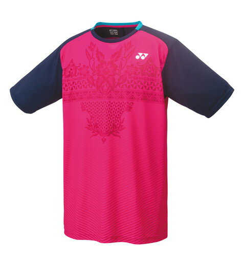 ヨネックス YONEX テニス・バドミントン ウエア（メンズ） メンズドライTシャツ ロ－ズピンク(123) S 16573