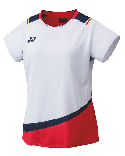 ヨネックス YONEX テニス・バドミントン ウエア（ウィメンズ） ウィメンズゲームシャツ ホワイト(011) L 20685