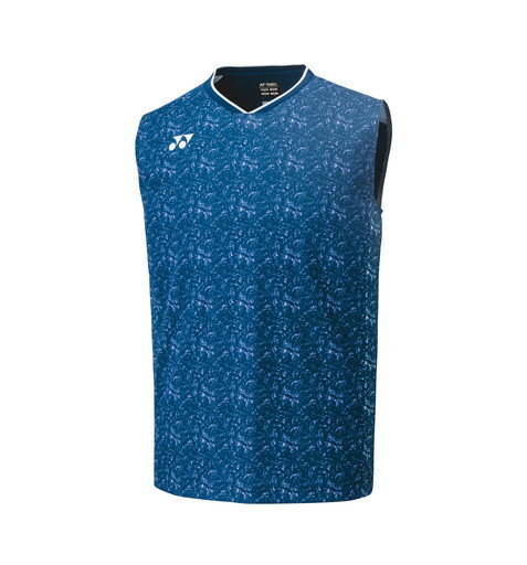 ヨネックス YONEX テニス・バドミントン ウエア（メンズ） メンズゲームシャツ（ノースリーブ） ネイビー／ブルーパープル(235) M 10481