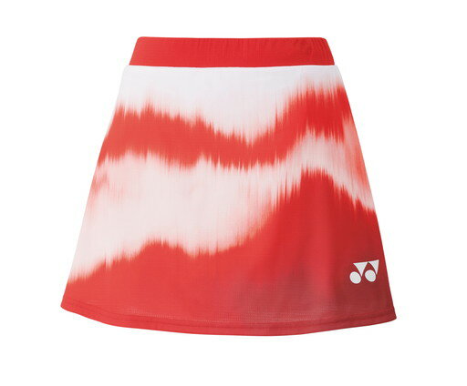 ヨネックス YONEX テニス・バドミントン ウエア（ウィメンズ） ウィメンズスカート トルネードレッド(662) O 26091