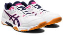 アシックス asics バレ-ボ-ル シューズ（ユニ） GEL-ROCKET 10 WHITE/PEACOAT(102) 24.5 1073A047