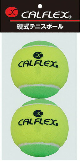 サクライ貿易 SAKURAI テニス CALFLEX ツートンカラージュニアテニスボール　STAGE1　2P イエロー×グリーン() LB-1