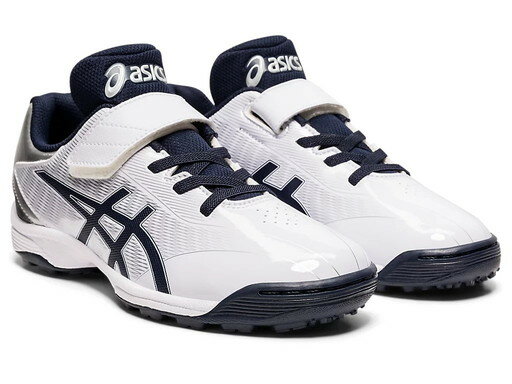 商品名 &nbsp;アシックス asics ベ-スボ-ル シューズ（キッズ） STAR　SHINE　TR　2 ホワイトxネイビー(103) 21.5 1124A009 &nbsp;商品説明 リニューアルしたジュニア用トレーニングシューズ　備考：■ゴム紐Xベルト構造　幅／ラスト：STANDARDサイズ：18.0、19.0、20.0、20.5、21.0、21.5、22.0、22.5、23.0、23.5、24.0素材：スタッド:合成樹脂製・固定式　アッパー素材：人工皮革製　アウター素材：ゴム底原産国；ベトナム■サイズ・色違い・関連商品サイズや色違いをお探しの場合は、以下からお探し下さい関連商品の検索結果一覧はこちら→　同型番で同色の商品はこちら→　同型番で同サイズ商品はこちら